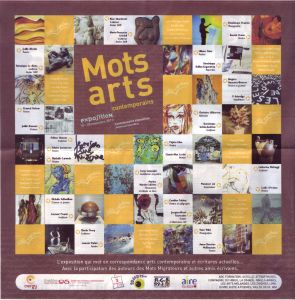 Les Mots d'Arts au Carreau de Cergy (95) Les Mots d'Arts au Carreau de Cergy (95)